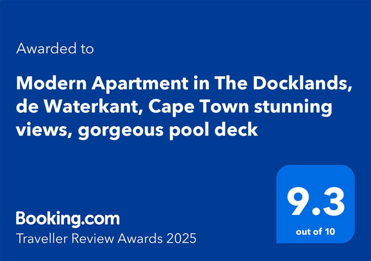 Modern Apartment In The Docklands, De Waterkant, Cape Town Stunning Views, Gorgeous Pool Deck Cidade Do Cabo Exterior foto